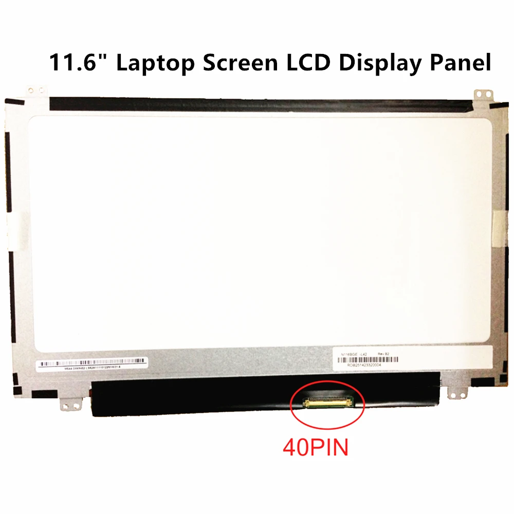 

FTDLCD 11.6" Laptop Screen LCD Display Panel For Acer Aspire One Chromebook Q1VZC 722 725 V5-131 (No touch)