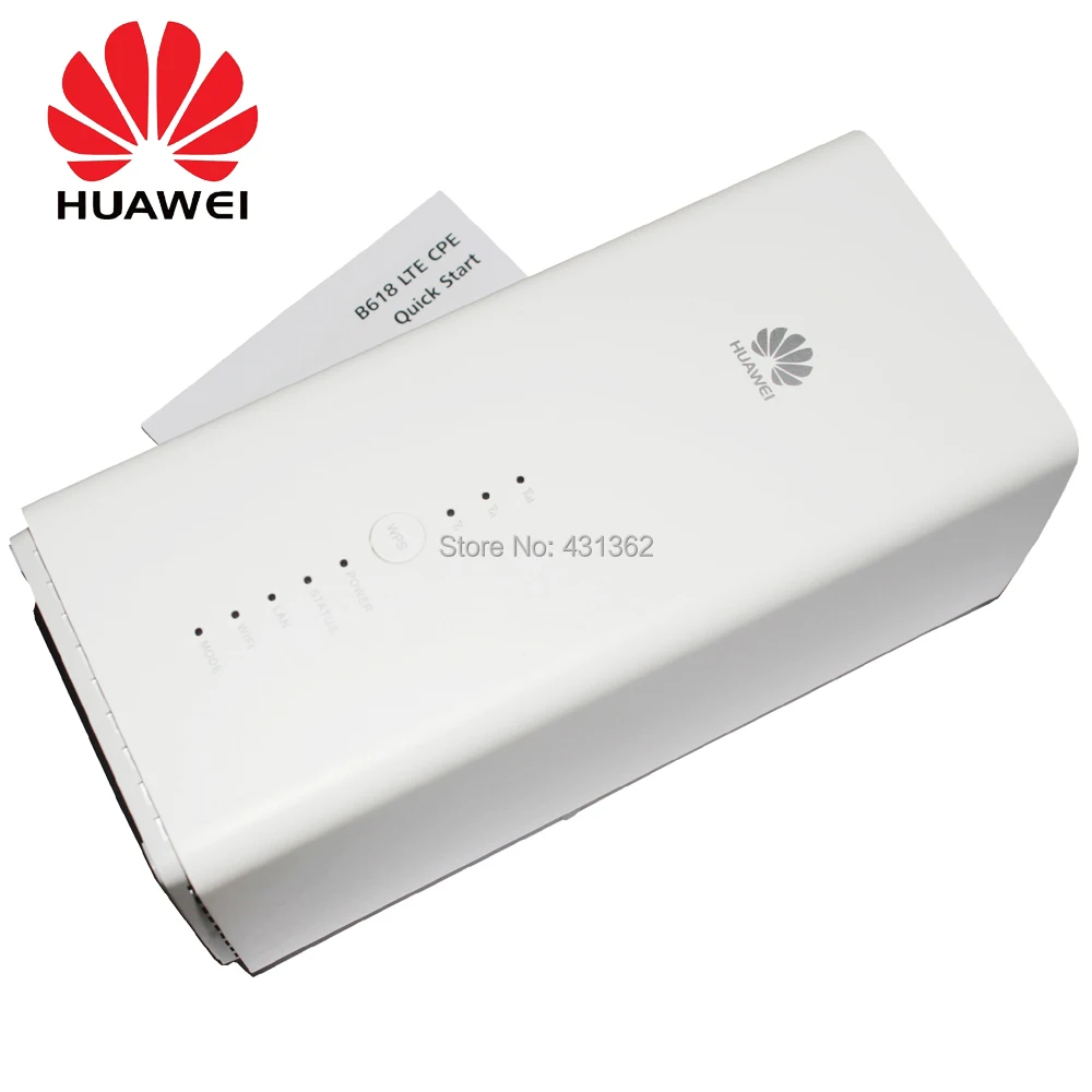 Модем Huawei B618 600 Мбит/с 4G LTE поддержка FDD B1/3/5/7/8/28|3G/4G роутеры| |