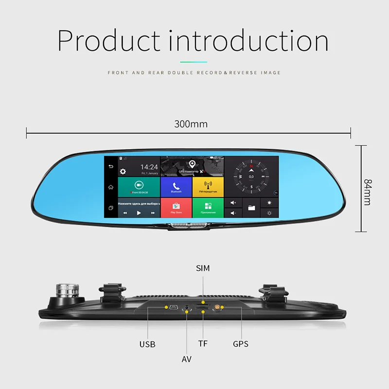3G GPS navigation Car Dvr  7\