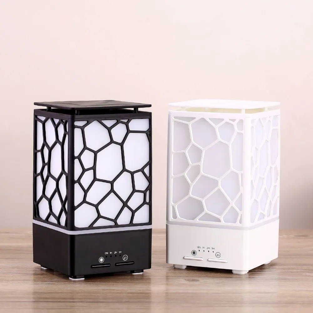 

ISHOWTIENDA 220ml water cube silent humidifier USB ultrasonic air purifier LED incense diffuser bedroom desktop office#35