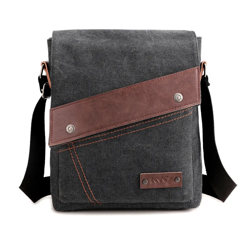 2018 Новое поступление мужской Crossbody сумки на ремне Холст защиты от кражи Защита
