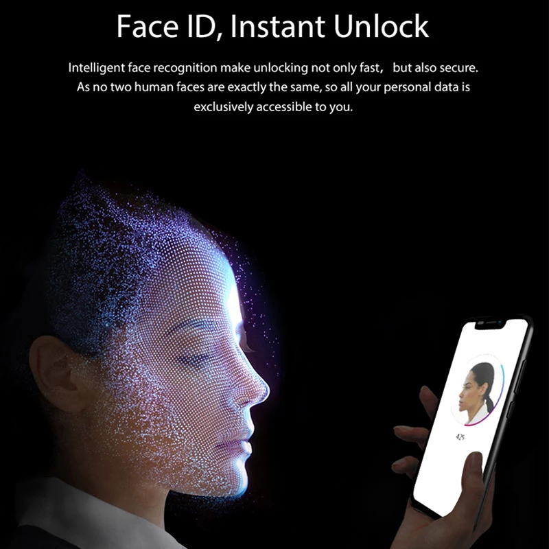 Blackview A30 3G Dual Sim Smartphone 5.5 Inch Android 8.1 19:9 Full Screen Face ID Mobile Phone 2+16 Quad Core Cellphone 2500mAh