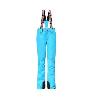 Нагрудники женские штаны для сноуборда лыжные брюки водонепроницаемые штаны для сноуборда уличная бейсболка для езды и походов черный красный синий розовый фиолетовый Gsou Snow