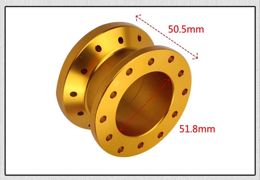 PQY-12 отверстий рулевого колеса устройство повышения/Удлинительный адаптер 5 см распорка рулевого колеса PQY-SWF11