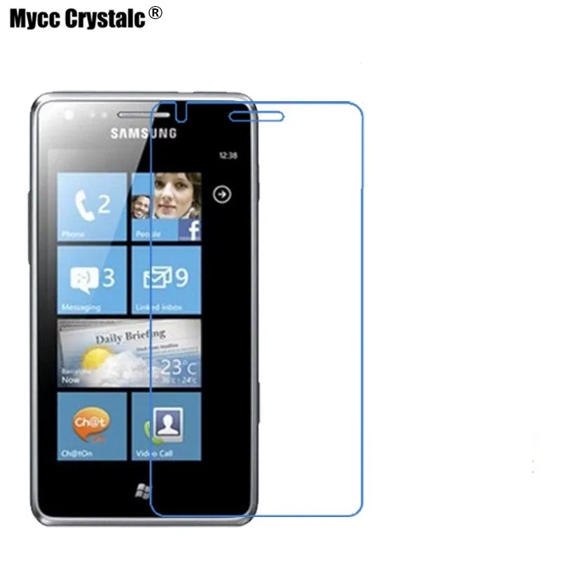 Защитная пленка из мягкого стекла для Samsung Galaxy S7530 Omnia M нано Взрывозащищенная