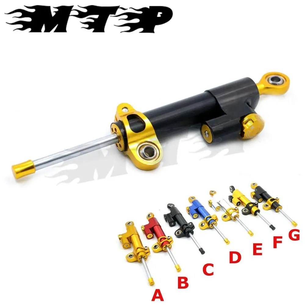 

CNC Motorcycle Steering Damper Stabilizer Linear Reversed Safety Control for Honda Yamaha Kawasaki Suzuki BMW