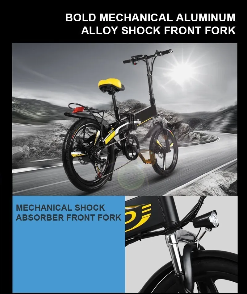 Flash Deal LOVELION Price Fold Electric Power Bicycle Lithium Battery Help Mini Adult A Storage Battery Male Small-scale Electric Vehicle 23