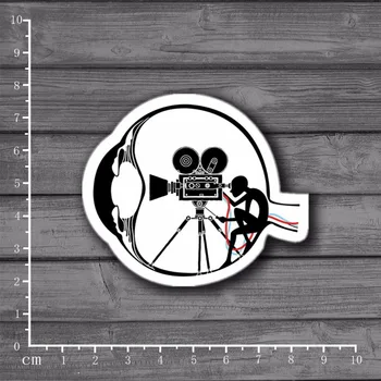 

The mystery of the eye Notebook Car Styling Waterproof Laptop Stickers Decal Stickers for Graffiti Kids Toys Skateboard[Single]