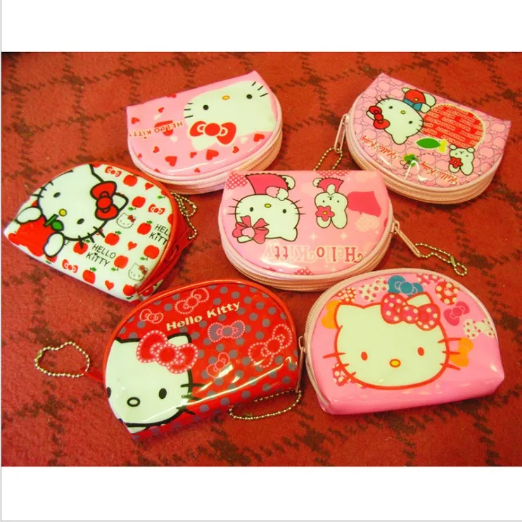 Сумка для монет из искусственной кожи Hello Kitty ручная работа yey 1358|Клатчи| |