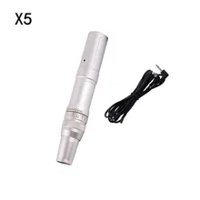 Дизайн X5 Профессиональные татуировки и перманентный макияж поворотный пулемет с Мощность шнур Наборы принадлежности