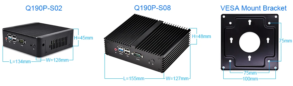 Q190P Size