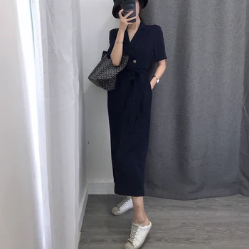 

fashion work style women XL-5XL big size comfortable regular jumpsuit new arrival elegant sexy casual plus size long jumpsuit