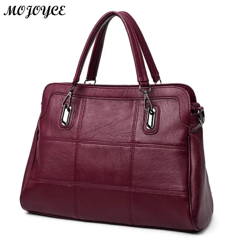 Fashion Ladies Hand Bag Women's PU Leather Handbag Black Leather Tote Bag Bolsas femininas Female Shoulder Bag Winter Hot bolsa 