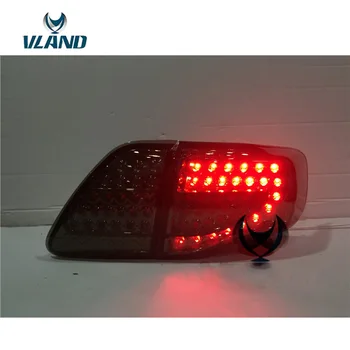

VLAND Factory For Car Tail Lamp For Corolla LED Taillight 2007 2008 2010 Corolla Taillight With DRL+Reverse+Signal Light Black