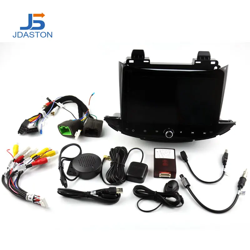 Sale DASTON Android 9.0 Car Multimedia Player For Chevrolet Trax 2017 2018 2 Din Car Radio GPS Navigation Stereo DVD 4G+32G 8 Cores 4