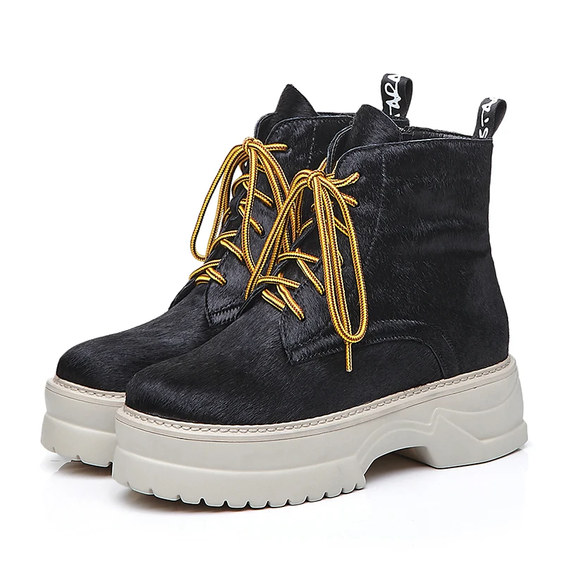 flat sole steel toe boots