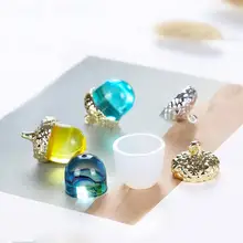 DoreenBeads, силиконовая форма для ювелирных изделий из смолы, цилиндр формы, сердце из смолы, подвески, форма для подвески, кольцо на палец, форма для рукоделия, 1 шт