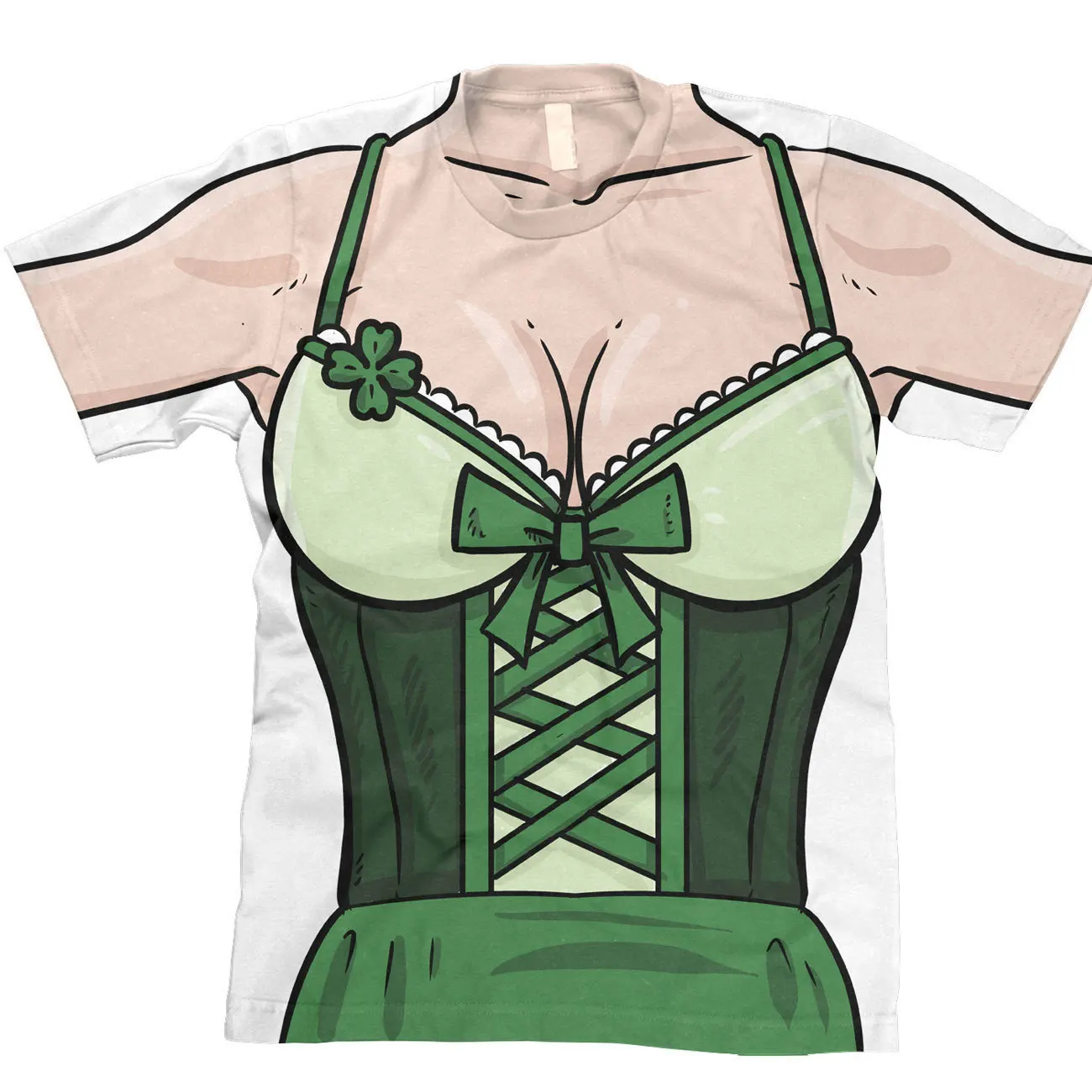 All Over Print Saint Pat's Boobs Shirt