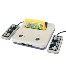 Cdragon The video game console D30 FC classic old yellow card inserted double game handle red machine free shipping