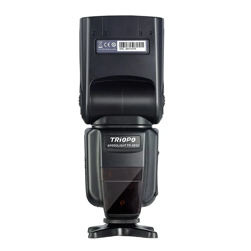 TRIOPO TR-985 Flash speed lite для Canon Nikon camera ttl camera Flash High speed Sync TFT цветная Вспышка Speedlite с дисплеем освещение