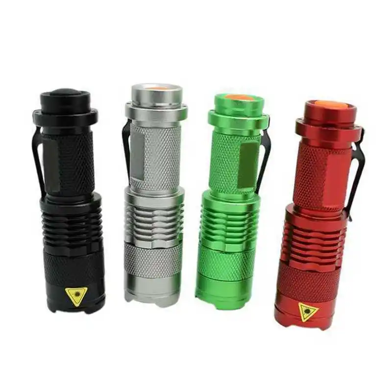 Excellent New Mini Bicycle Light 7W 2000 Lm 3 Mode Q5 LED cycling Front Bike lights Lamp Torch Waterproof ZOOM flashlight with clip 1