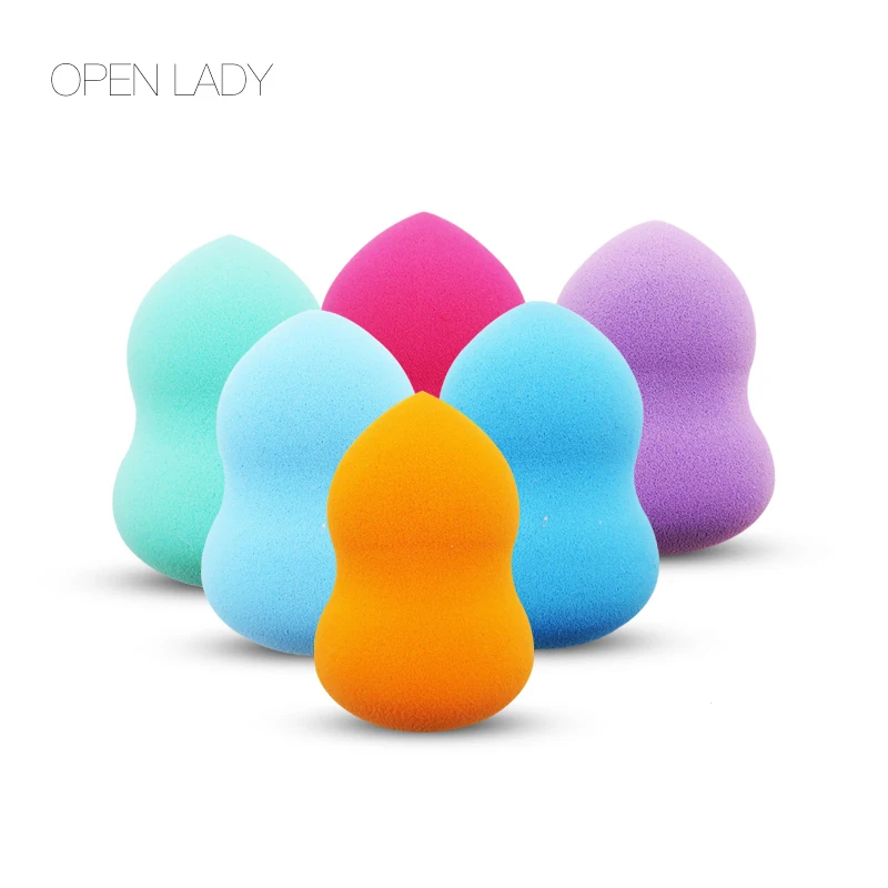 

1Pcs Gourd Makeup Sponge Make Up Puff Beauty Foundation Liquid Foundation Powder Face Smooth Sponge Cosmetic Puff Tool For Women