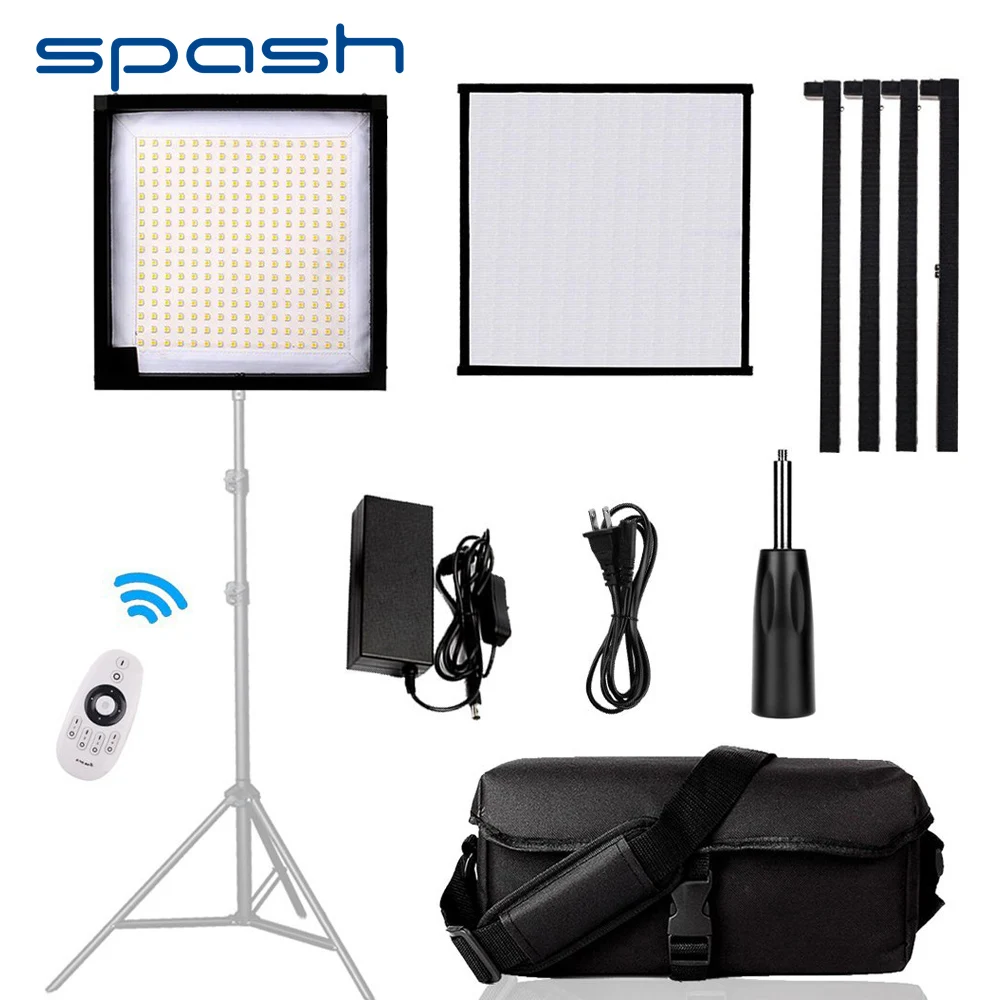 Spash FL 3030A светодиодный светильник для видеосъемки двухцветный фотосъемки ing 30*30 см