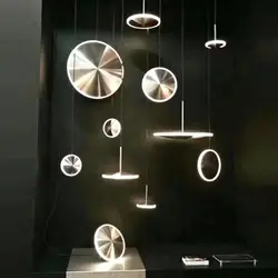 Светодио дный светодиодный постмодерн скандинавский Железный стеклянный пузырьковый дизайнерсветодио дный светодиодный светильник