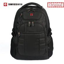 Swisswin Laptop Rucksack Männlichen 15 “Notebook Tasche Weibliche Mochila masculino Orthopädische Rucksack Student Zurück Zu Schultasche