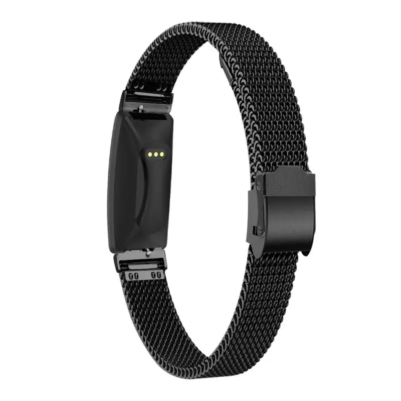 Браслет с ремешком из нержавеющей стали Betl для Fitbit Inspire HR Band Замена Миланского петли магнитный для Fitbit Inspire аксессуары - Цвет: B