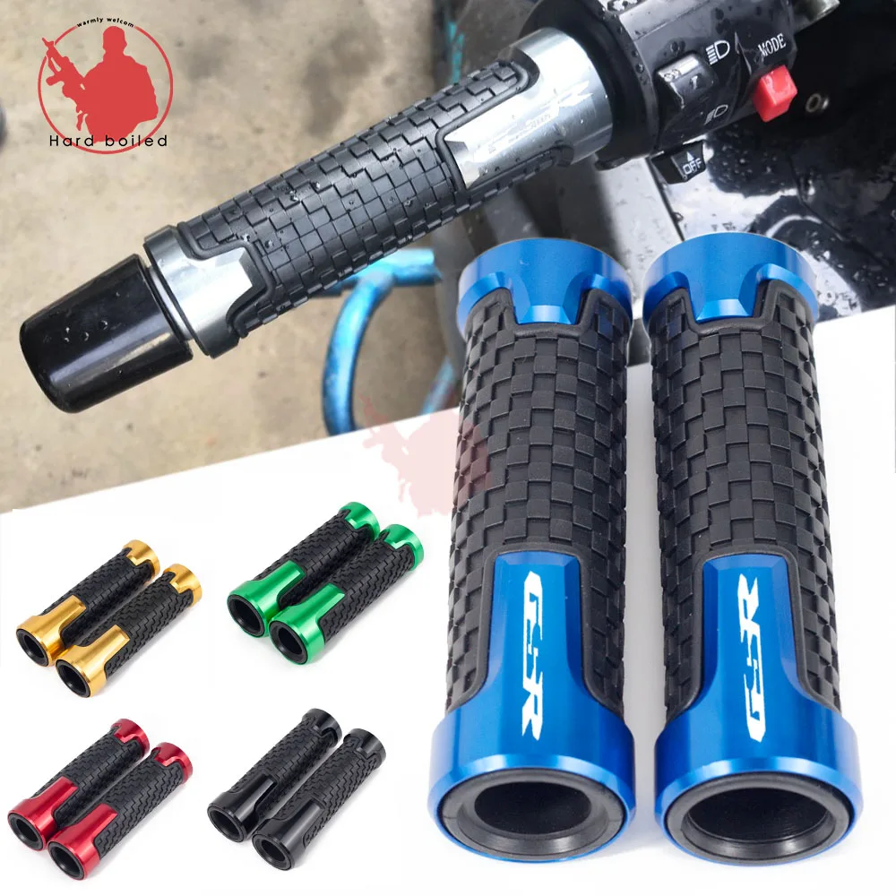 Ручка резиновая 7/8 &quot22 мм руль для мотоцикла ручки и концы SUZUKI GSR 400/600/750 GSR400 GSR600
