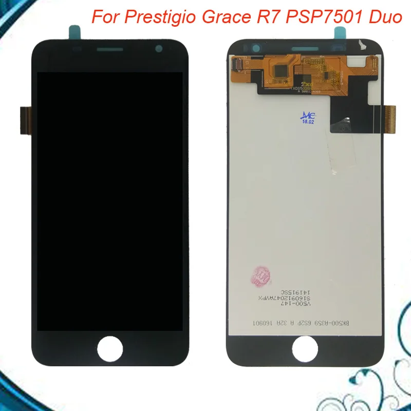 

100% Tested OK Touch Screen For Prestigio Grace R7 PSP7501 PSP 7501 7501 DUO LCD Display with Touch Screen Digitizer Assembly