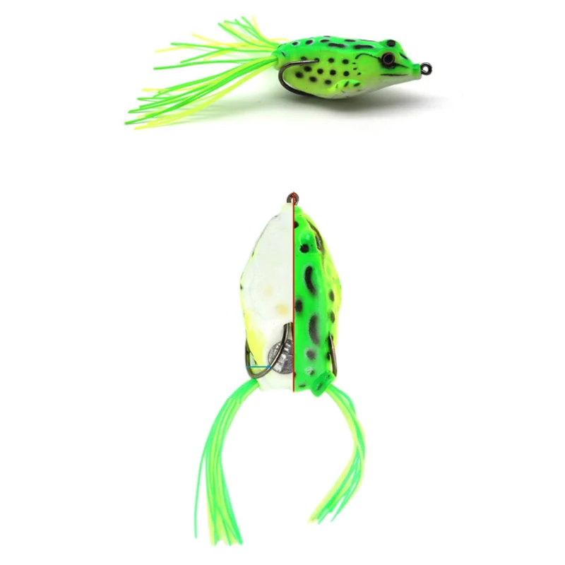 

Frog Lure Soft Lures Artificial Fishing Bait Topwater Wobbler Bait for Pike Snakehead Article Gear YS-BUY