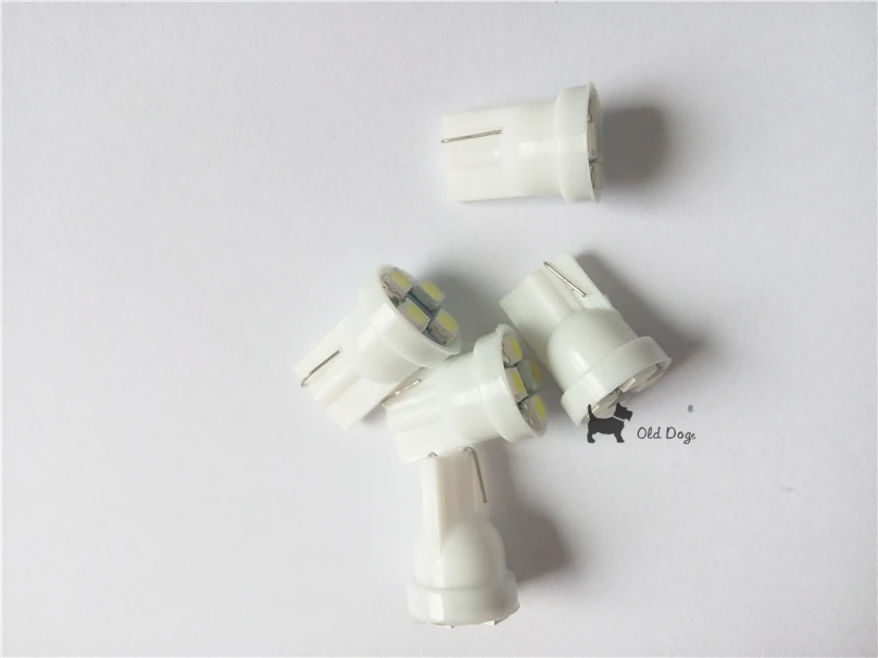 50 шт. автомобильный Стайлинг T10 4SMD Автомобильные светодиодные лампы 1210 3528