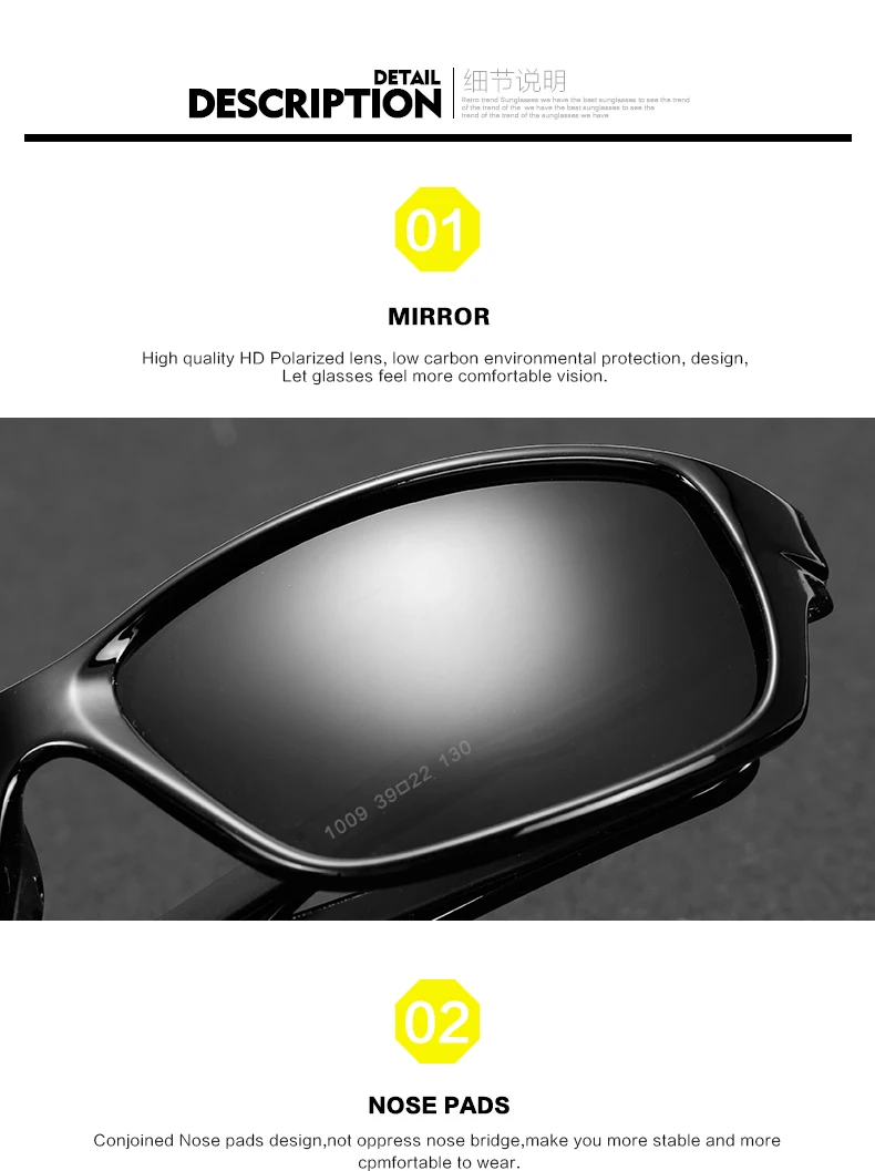 Новые поляризованные мужские модные солнцезащитные очки с градиентными линзами мужские очки для вождения UV400 поляризационные очки lunette G211