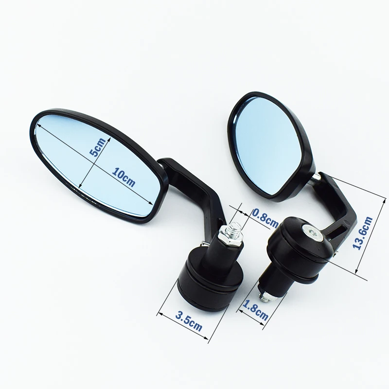rear mirror size 11