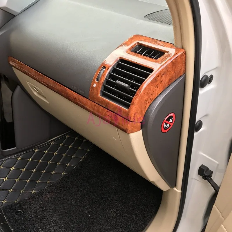 Аксессуары для Toyota Land Cruiser 150 Prado LC150 FJ150 2010 2017 Стайлинг автомобиля деревянная