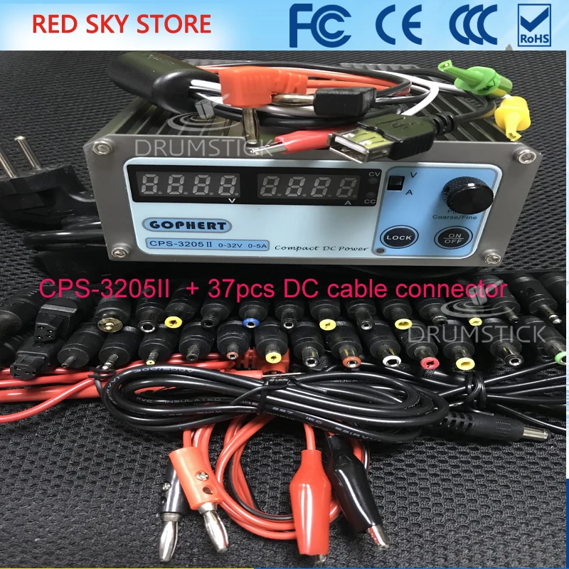 CPS-3205 0-30V-32V Регулируемый DC импульсный источник питания 5A 160W SMPS переключаемый AC 110V
