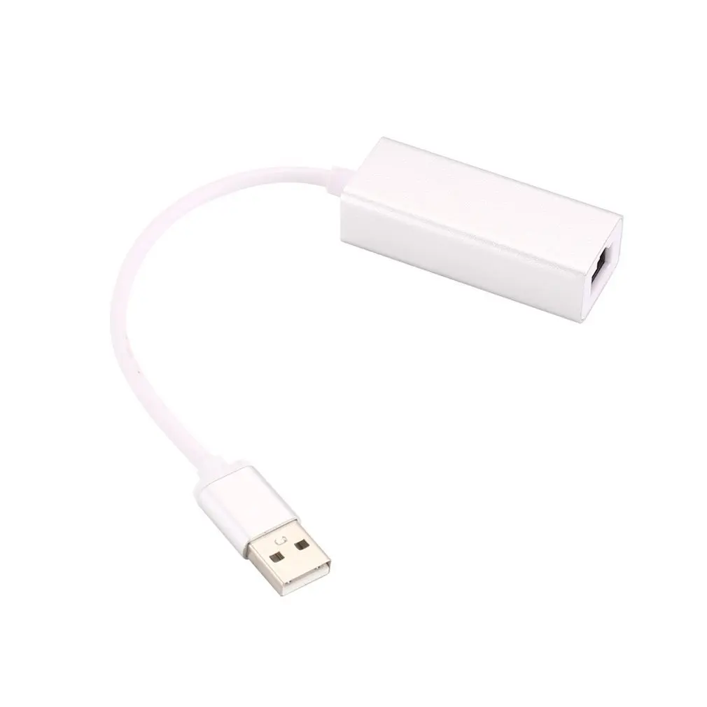 Легкий портативный мини прочный 10/100 сетевой адаптер Gigabit Ethernet USB 2,0 к Gigabit Ethernet