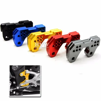 

for yamaha YZF-R3 yzfr3 YZF R3 R25 mt03 mt 03 mt-03 2015 2016 15k 16k CNC Aluminum Motorcycle Rearset Base Foot Pegs Rear