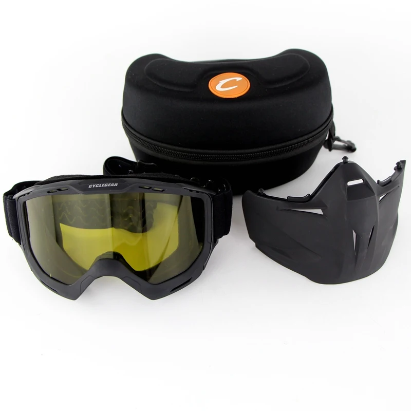 Cyclegear Съемные очки для мотокросса с открытым лицом Capacetes Casco винтажные шлемы