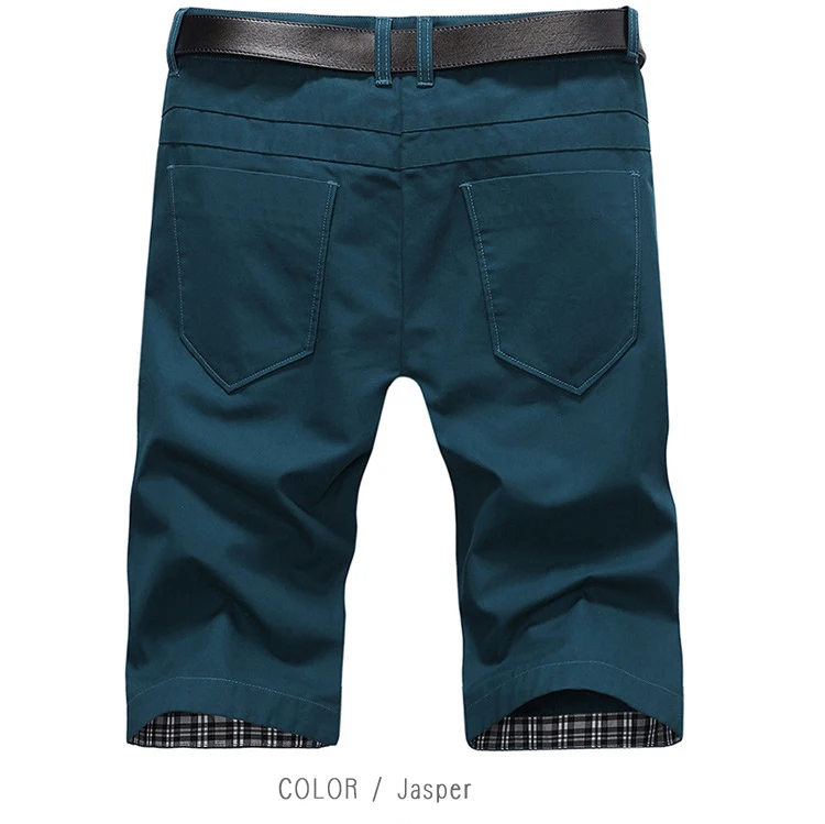 Короткие мужские повседневные Летние однотонные хлопковые шорты, мужские тонкие пляжные шорты в Корейском стиле, большие размеры M 8XL 9XL, Мужская пляжная одежда