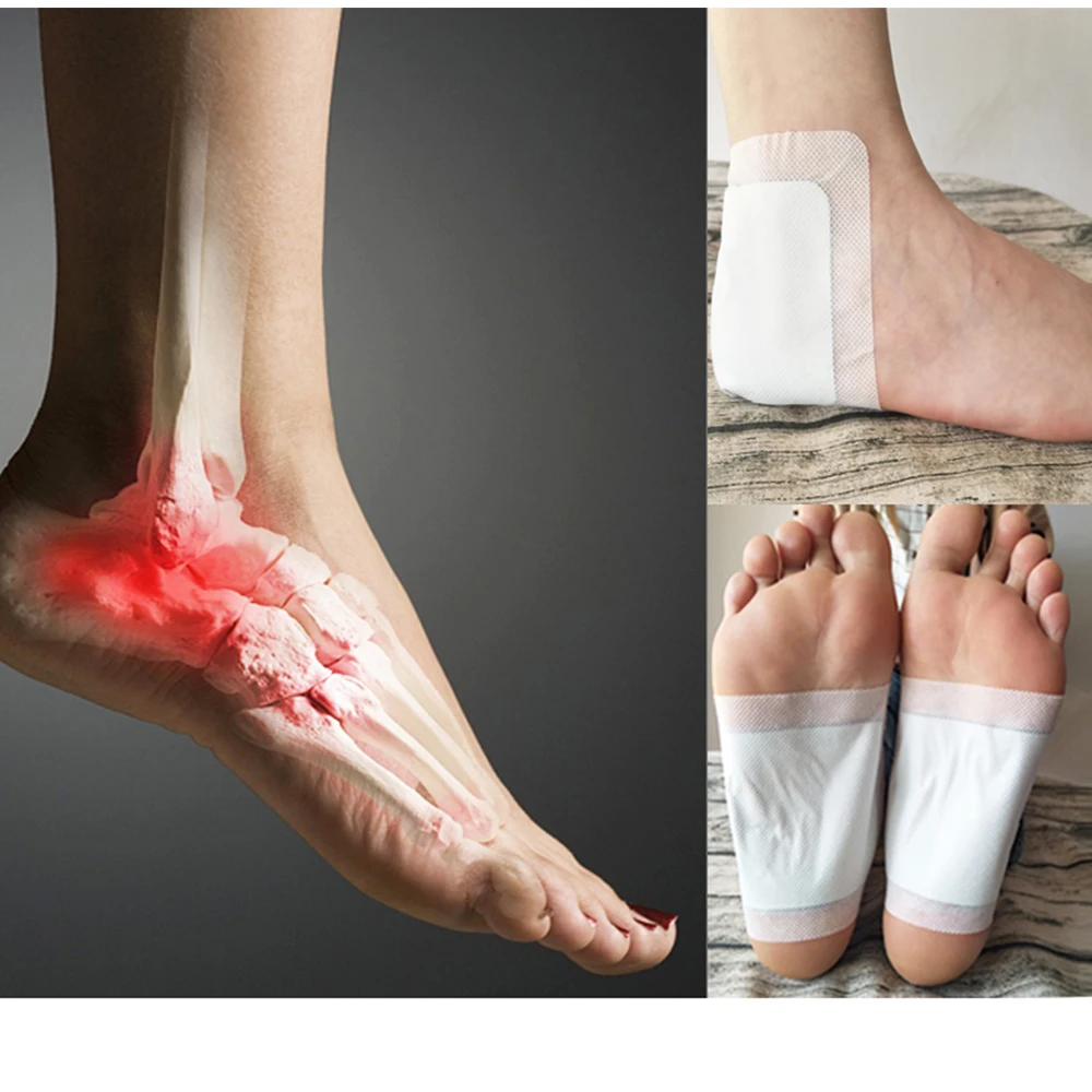 Sunvo 12 шт китайский фитотерапия традиции ноги вытрезвителя органический заплата защитный ступня патч Уход стельки