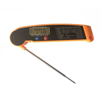 

Digital Probe Thermometer Foldable BBQ Oven Ultra-thin Folding Kitchen Thermometer Cooking Tools HFing