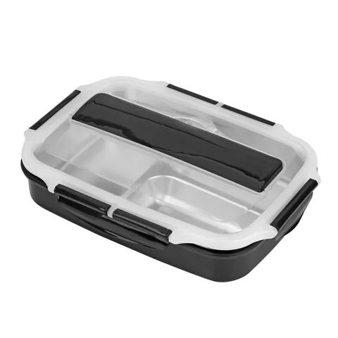 Cutlery Bento Box Lunch Box Picnic Office School Microwave Heating Large-capacity Food Container Stainless Steel