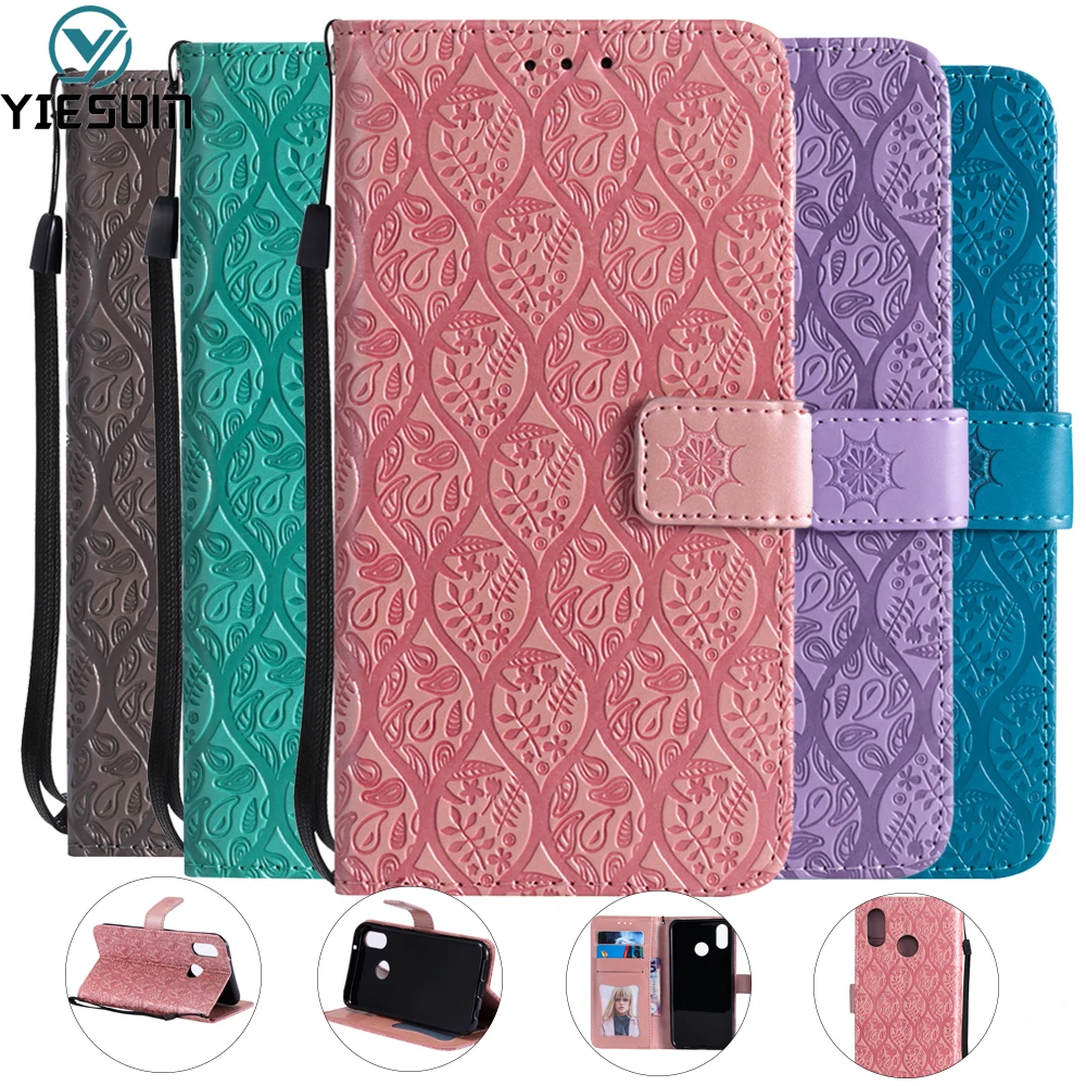 Кожаный чехол-кошелек YIESOM для Huawei P Smart P20 P10 Lite P9 Mini P8 2017 чехол Mate 10 Nova 2i Y5 Y6 |