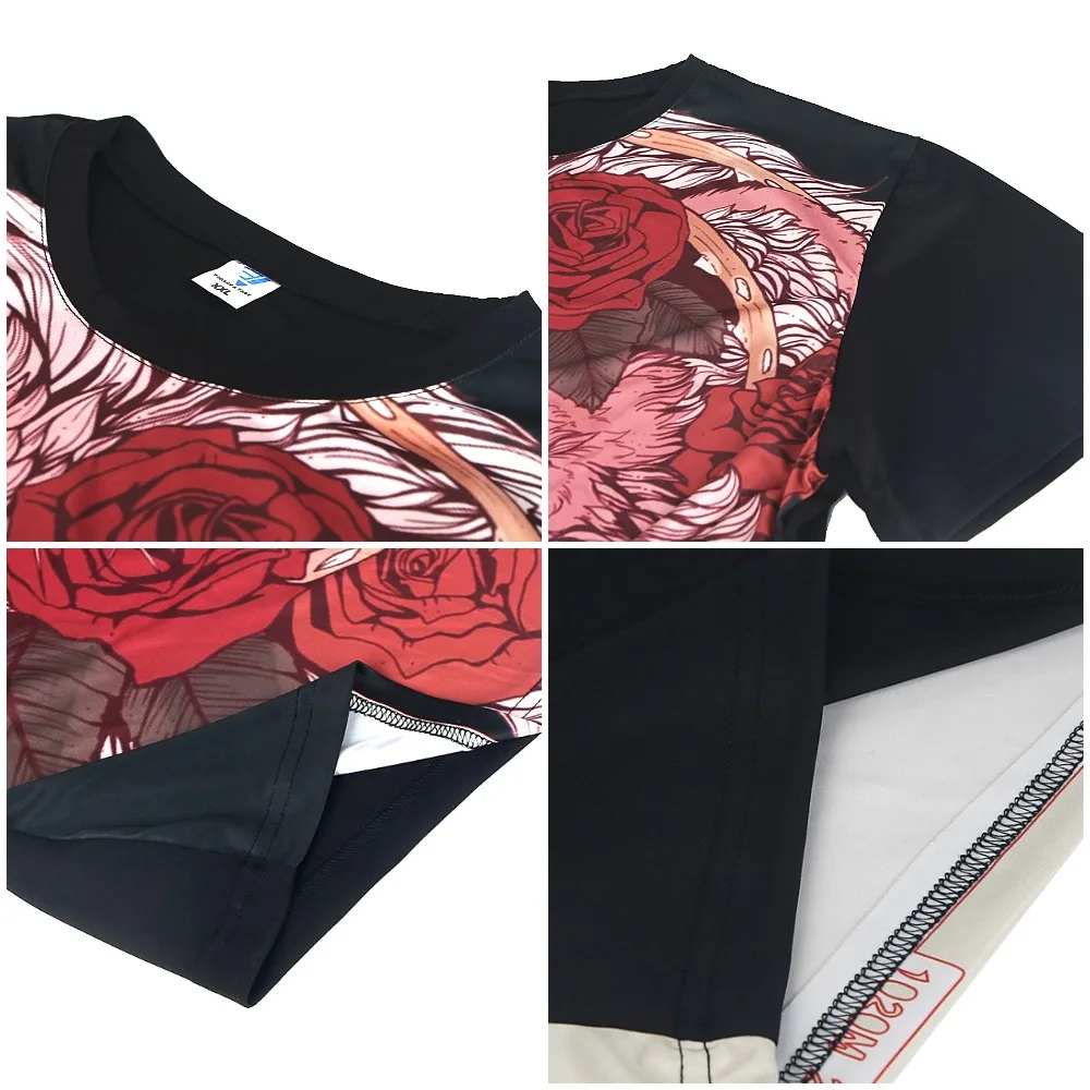 Persona5 All Group Summer T-Shirt Short Sleeve Causal Top Unisex Top Tee