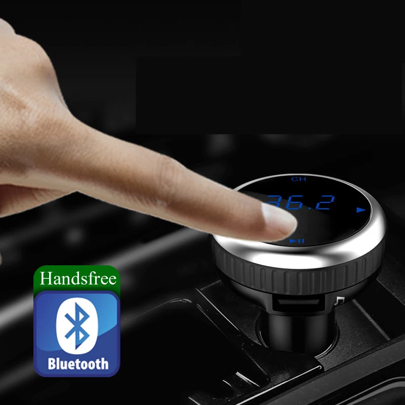 JINSERTA Автомобильный MP3 аудио плеер Bluetooth fm-передатчик беспроводной fm-модулятор автомобильный комплект громкой связи lcd USB TF ридер