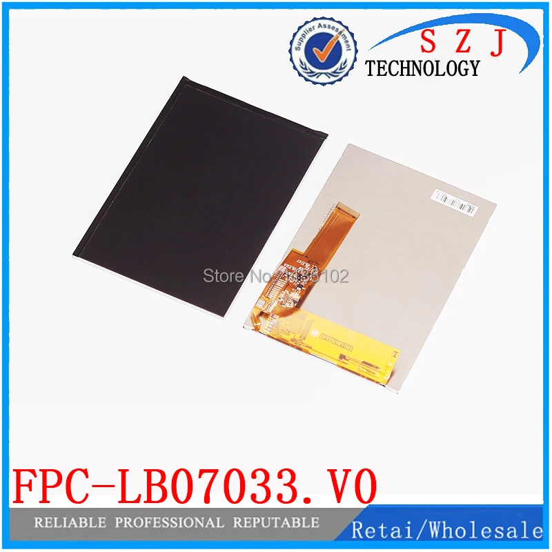 

Original 7'' inch LCD display screen FPC-LB07033.V0 for tablet pc lcd display free shipping
