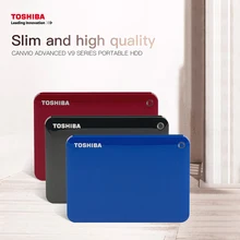 TOSHIBA Canvio 2," внешний жесткий диск 1 ТБ 2 ТБ HDD USB 3,0 жесткий диск HD Портативный жесткий диск disco duro externo жесткий диск для ноутбука